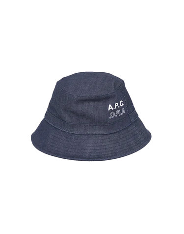 아페쎄 APC 밥 마크 피어리스 버킷햇 IAI INDIGO