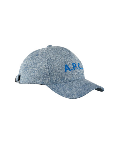 아페쎄 APC 에덴 로고 데님 볼캡 AAF BLEACHED OUT