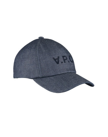 아페쎄 APC 에덴 로고 데님 볼캡 IAI INDIGO