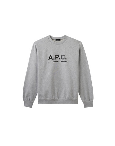 아페쎄 APC 프랑코 맨투맨 PLA HEATHERED GREY