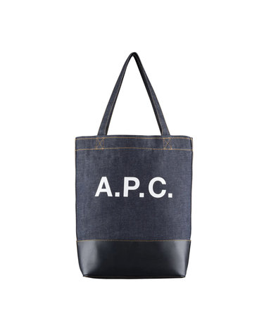 아페쎄 APC 악셀 토트백 IAK DARK NAVY