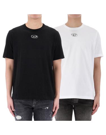 26SS 디젤 T-ADJUST 반팔 티셔츠 2종 A17880 0CLBR