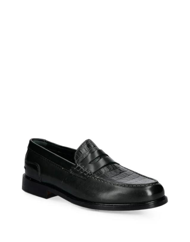 클락스 오리지널 [해외직구] 26 FW 클락스 크로커다일 이펙트 레더 로퍼 26179695 TP455557261 착용컷