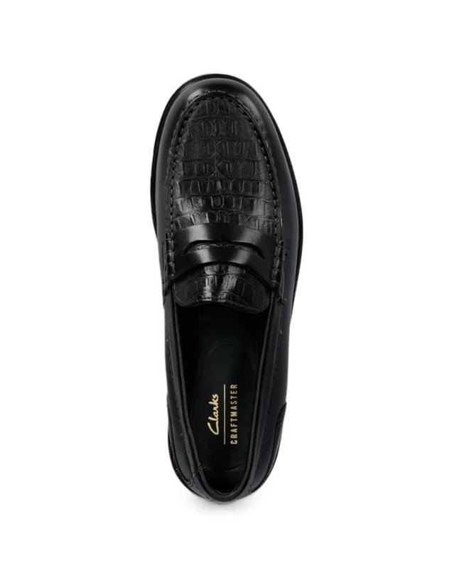 클락스 오리지널 [해외직구] 26 FW 클락스 크로커다일 이펙트 레더 로퍼 26179695 TP455557261 착용컷