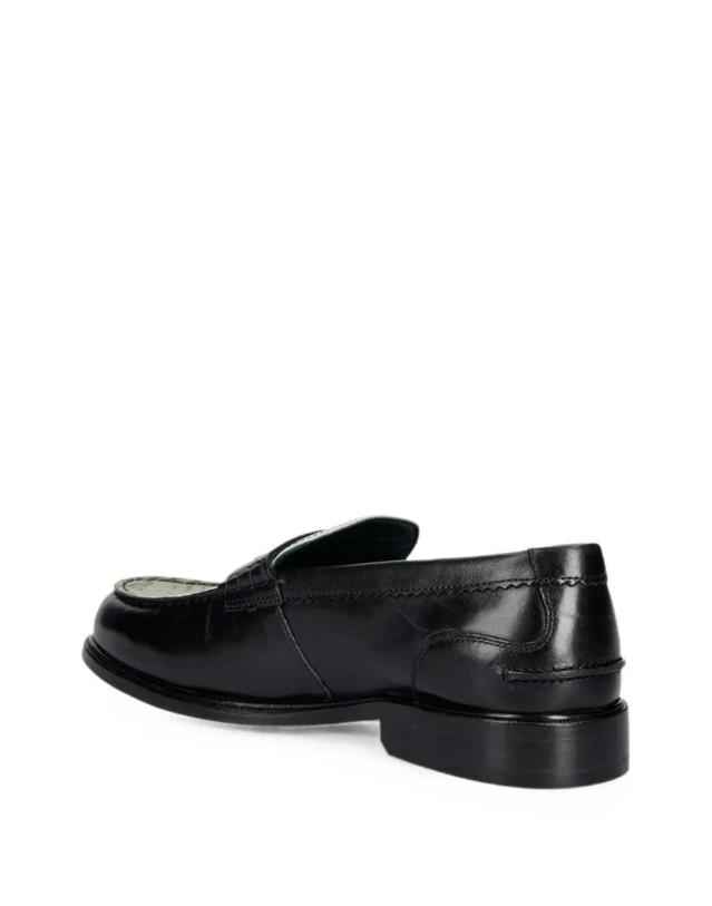 클락스 오리지널 [해외직구] 26 FW 클락스 크래프트마스터 그래픽 프린트 레더 로퍼 26186612 TP455340087 착용컷
