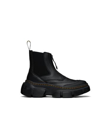[해외직구] 26 FW 닥터마틴 블랙 DMXL 지퍼 가죽 첼시 부츠 261399M223001