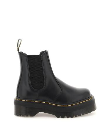 [해외직구] 26FW Dr  Martens Dr  Martens 2976 Quad 블랙 레더 첼시 부츠 24687001BLACK TP582131391