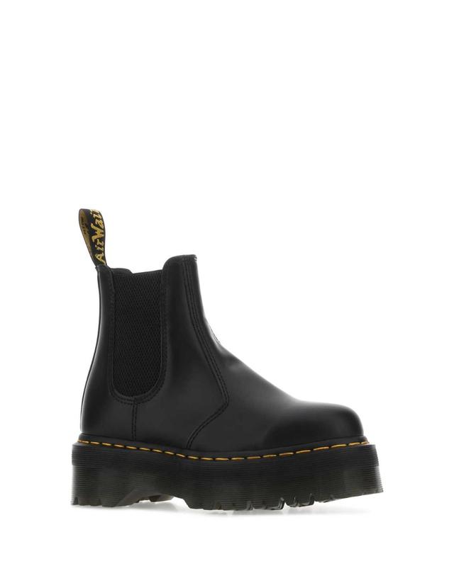 닥터마틴 [해외직구] 26FW Dr Martens Dr Martens 2976 Quad 블랙 레더 첼시 부츠 24687001BLACK TP572863644 착용컷