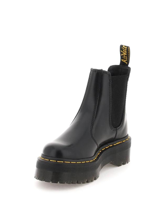 닥터마틴 [해외직구] 26FW Dr Martens Dr Martens 2976 Quad 블랙 레더 첼시 부츠 24687001BLACK TP572863644 착용컷