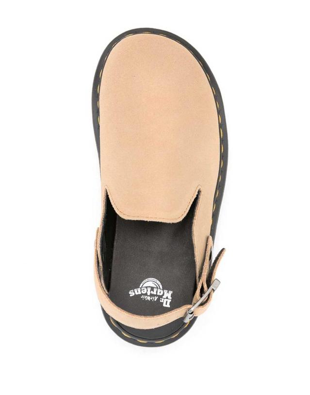 닥터마틴 [해외직구] 26SS Dr Martens 뮬 Zebzag Dr Martens in 가죽 스웨이드 con cinturino e punta tonda 31737439 TP582135257 착용컷