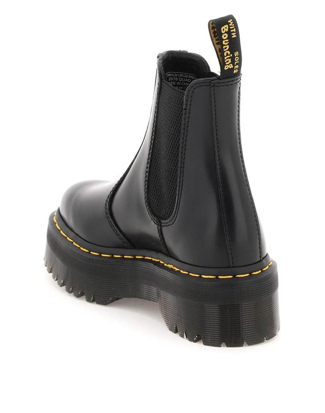 닥터마틴 [해외직구] 26FW Dr Martens Dr Martens 2976 Quad 블랙 레더 첼시 부츠 24687001BLACK TP582131391 착용컷
