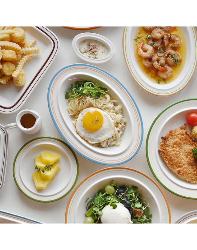 로메이키친 정품 시라쿠스 메이플 4인 스페셜 식기세트 30P 착용컷
