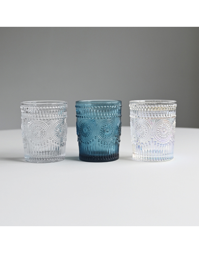 로메이키친 매시 루아드 언더락 유리컵 270ml 착용컷