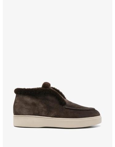 [해외직구] 26 FW 오피시네크리에이티브 Frame shearling trim suede ankle boots  OCDFRAM112LIC23G110 TP458630252