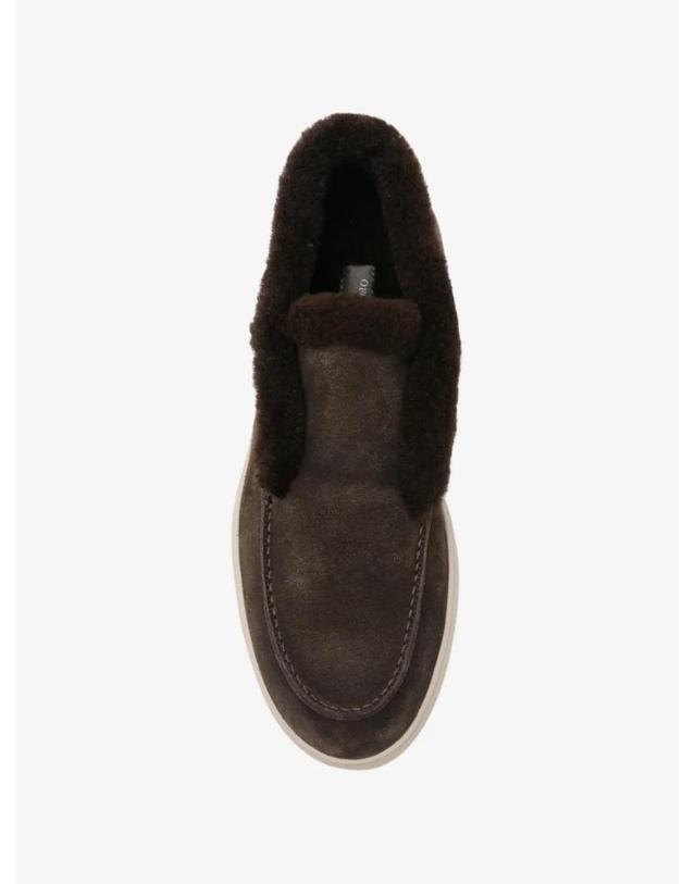 오피치네크리에이티브 [해외직구] 26 FW 오피시네크리에이티브 Frame shearling trim suede ankle boots OCDFRAM112LIC23G110 TP458630252 착용컷