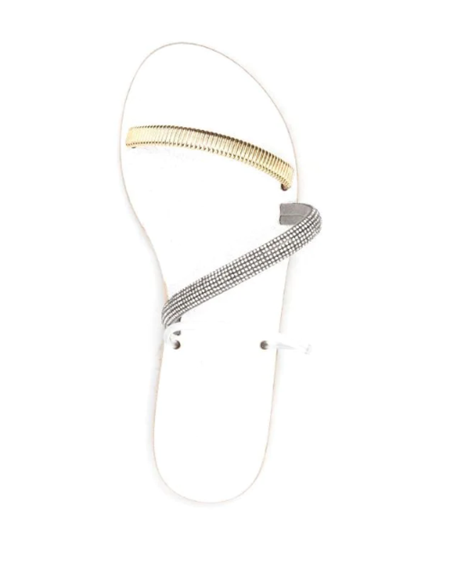 에이션트그릭샌들 [해외직구] 26 FW 앤시언트 그릭 샌들 오픈 토 샌들 POLYTIMICHAINDIAMANRAPSILVER TP459133597 착용컷