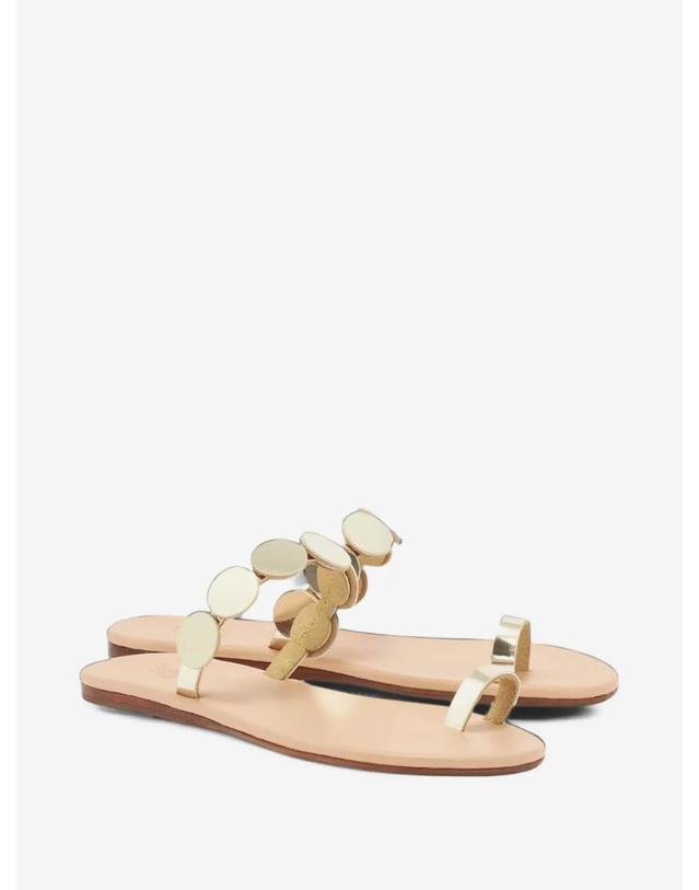 에이션트그릭샌들 [해외직구] 26 FW 앤시언트 그릭 샌들 Calisto coin embellished flat sandals CALISTO TP460057484 착용컷