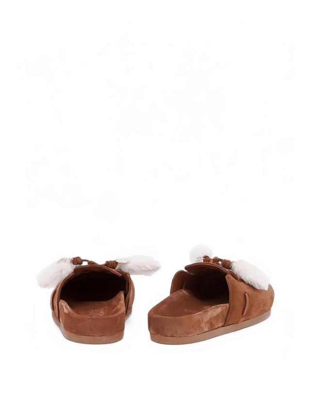 에이션트그릭샌들 [해외직구] 26 FW 앤시언트 그릭 샌들 sheepskin trim suede mules LASI TP460041384 착용컷
