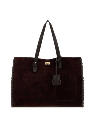 안야 힌드마치 [해외직구] 26FW 안야힌드마치 Grape suede Mortimer 쇼핑 백 5050925207140GRAPE TP580122793
