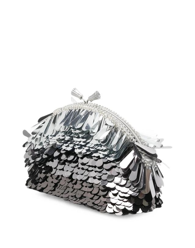 안야 힌드마치 [해외직구] 안야힌드마치 sequin embellished tassel clutch bag 12269052821768 TP725679455 착용컷