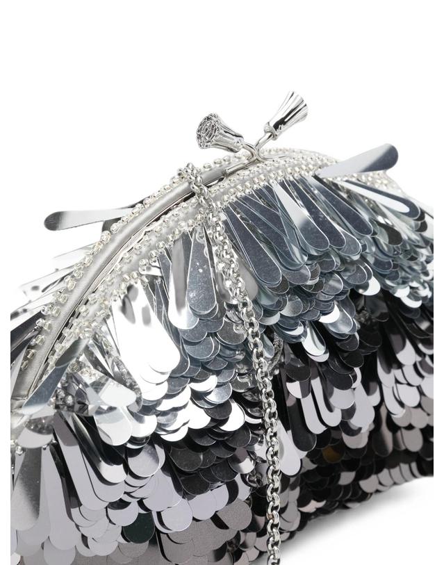안야 힌드마치 [해외직구] 안야힌드마치 sequin embellished tassel clutch bag 12269052821768 TP725679455 착용컷