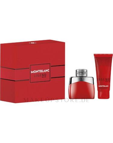 몽블랑_ 레전드 레드 오 드 퍼퓸 50ml ＋ 샤워젤 100ml 세트