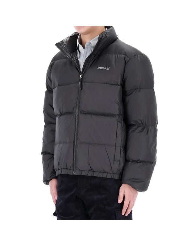 그라미치 그라미치 다운 푸퍼 패딩 G2FUJ013 BLACK 착용컷