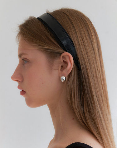 retro leather hair band HB021