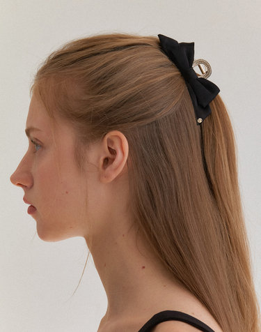 ELEGANTE ribbon hair clip_S HC041