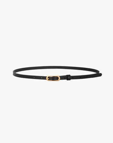 [ESSENTIAL] classique soft buckle 10mm belt_black BT001