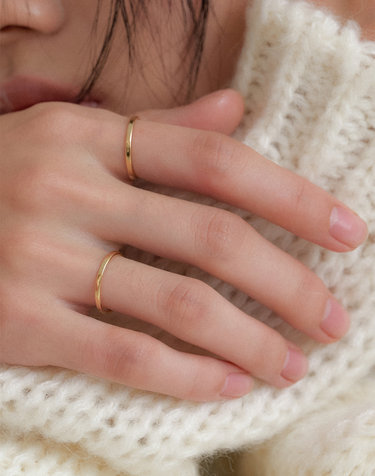 SLIM MELTING RING SET (2PCS) JR005