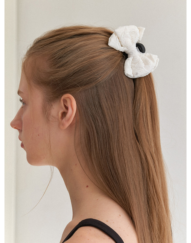 오블라 rose mini kitsch hair clip_2color HC039 착용컷