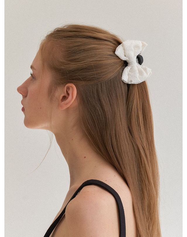 오블라 rose mini kitsch hair clip_2color HC039 착용컷