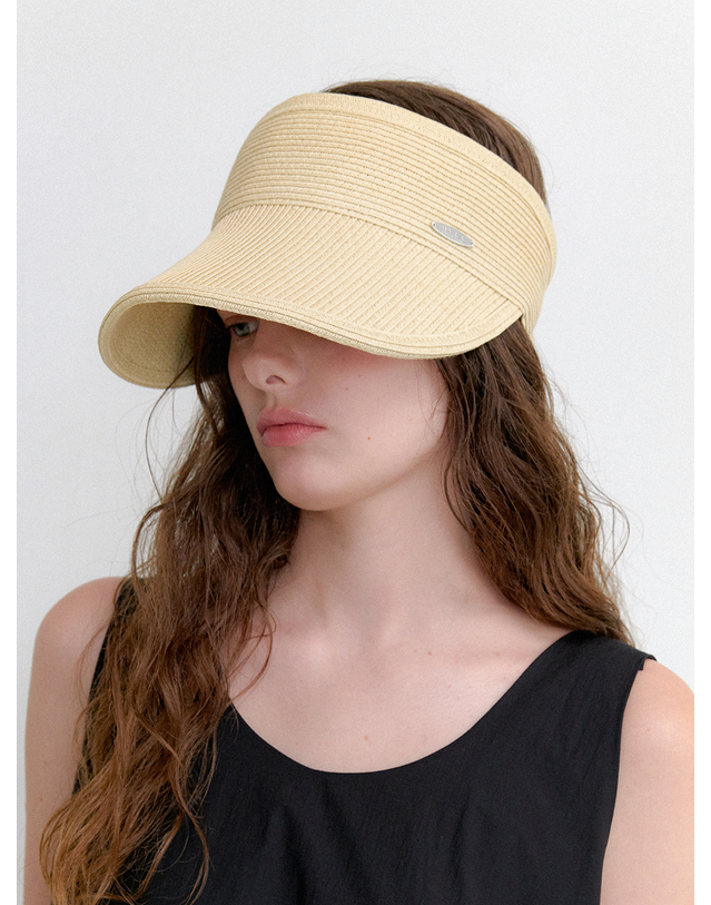 오블라 short and soft sun visor_colors HA025 착용컷
