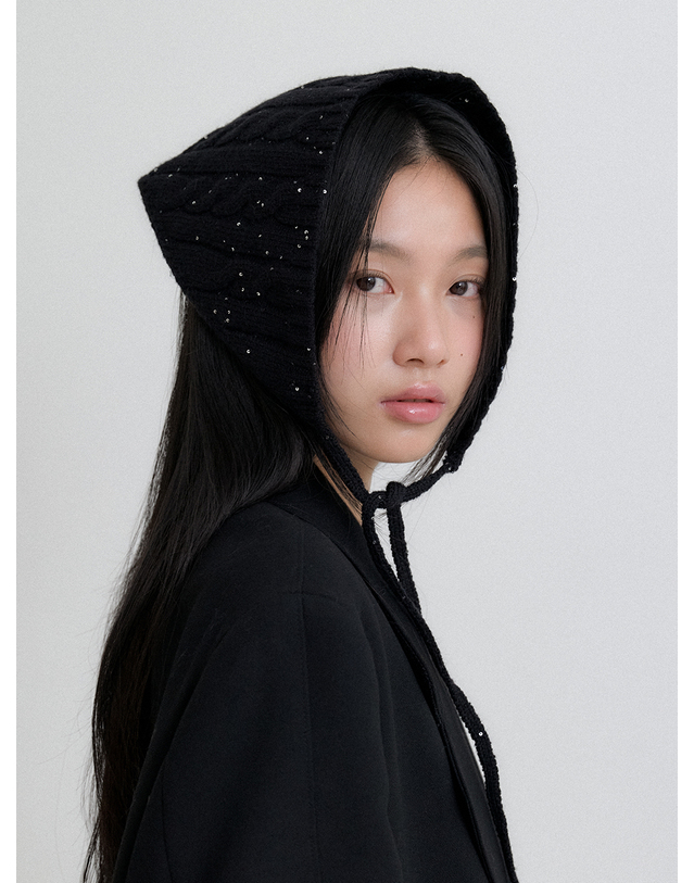 오블라 aesops glitter scarf bonnet_colors EM002 착용컷