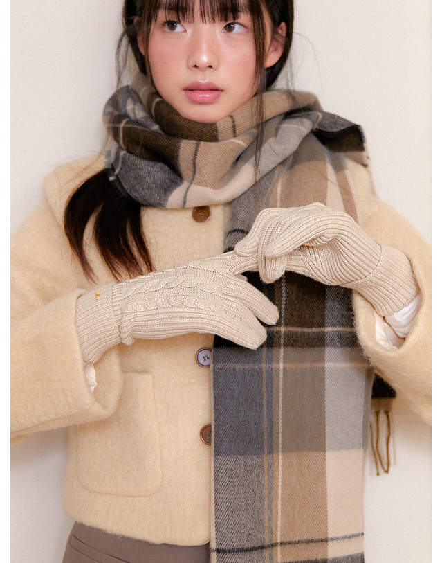 오블라 (선물포장) TWIST POINT OVLA GLOVES GL006 착용컷