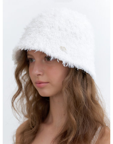 오블라 FLUME WHITE BUCKET HAT HA067