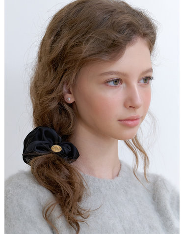 DOUBLE SATIN SCRUNCHIE_3COLOR HS031