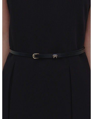 [ESSENTIAL] soft buckle 10mm belt_ribbon edge BT003