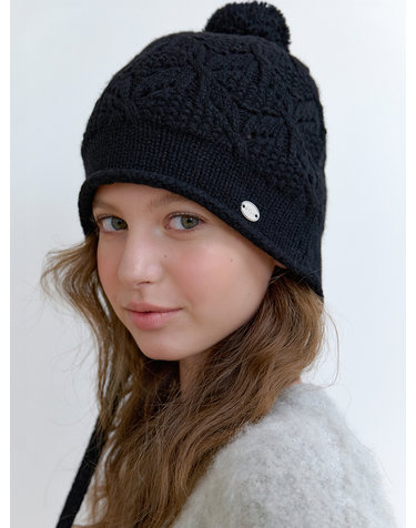 wool trooper strap hat 2color HA060