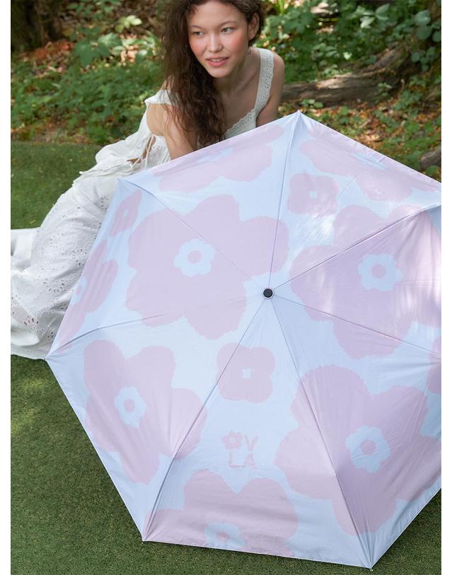 오블라 POMPOM DAISY SUN-GUARD UMBRELLA_3COLOR UM001 착용컷
