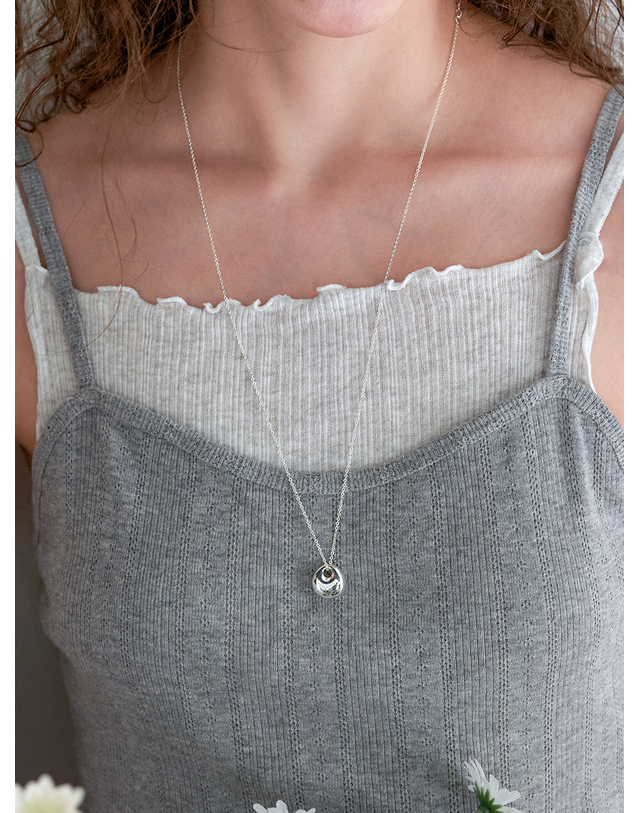 오블라 [ESSENTIAL] Long necklace_004 JN042 착용컷