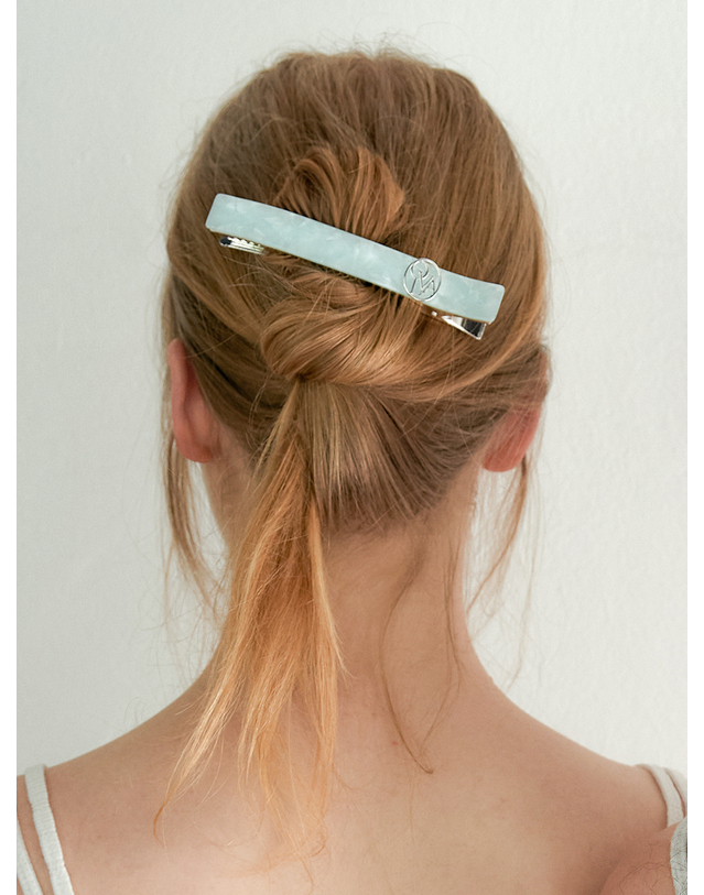 오블라 colored signature metal bold pin_summer color HP058 착용컷