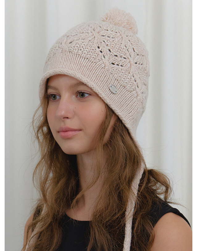 오블라 wool trooper strap hat 2color HA060 착용컷