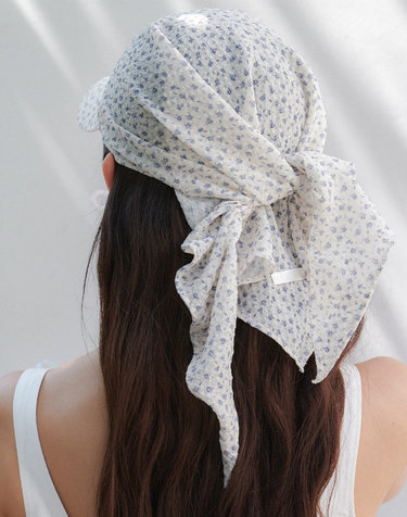 floral smooch veil scarf cap HA069