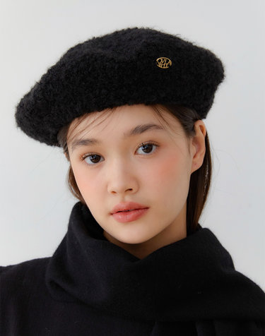 beret classic hat_boucle_2color HA009