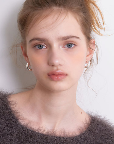 watery bold earring_2color JE058