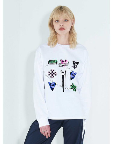 Love Letter Emblem T-Shirt _ White