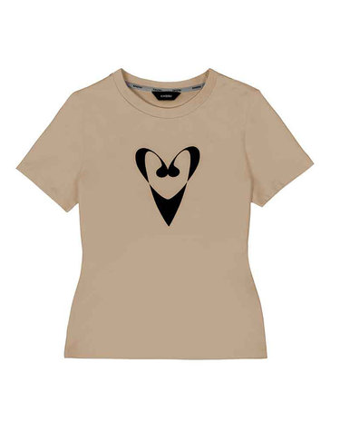 Heart Universe T-Shirt _ Beige