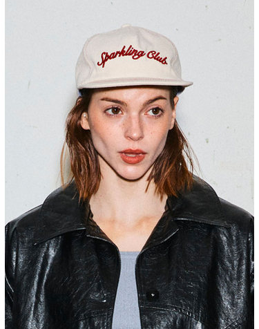 SPARKLING PIECE CALSSIC BALL CAP - BEIGE 클래식 볼캡
